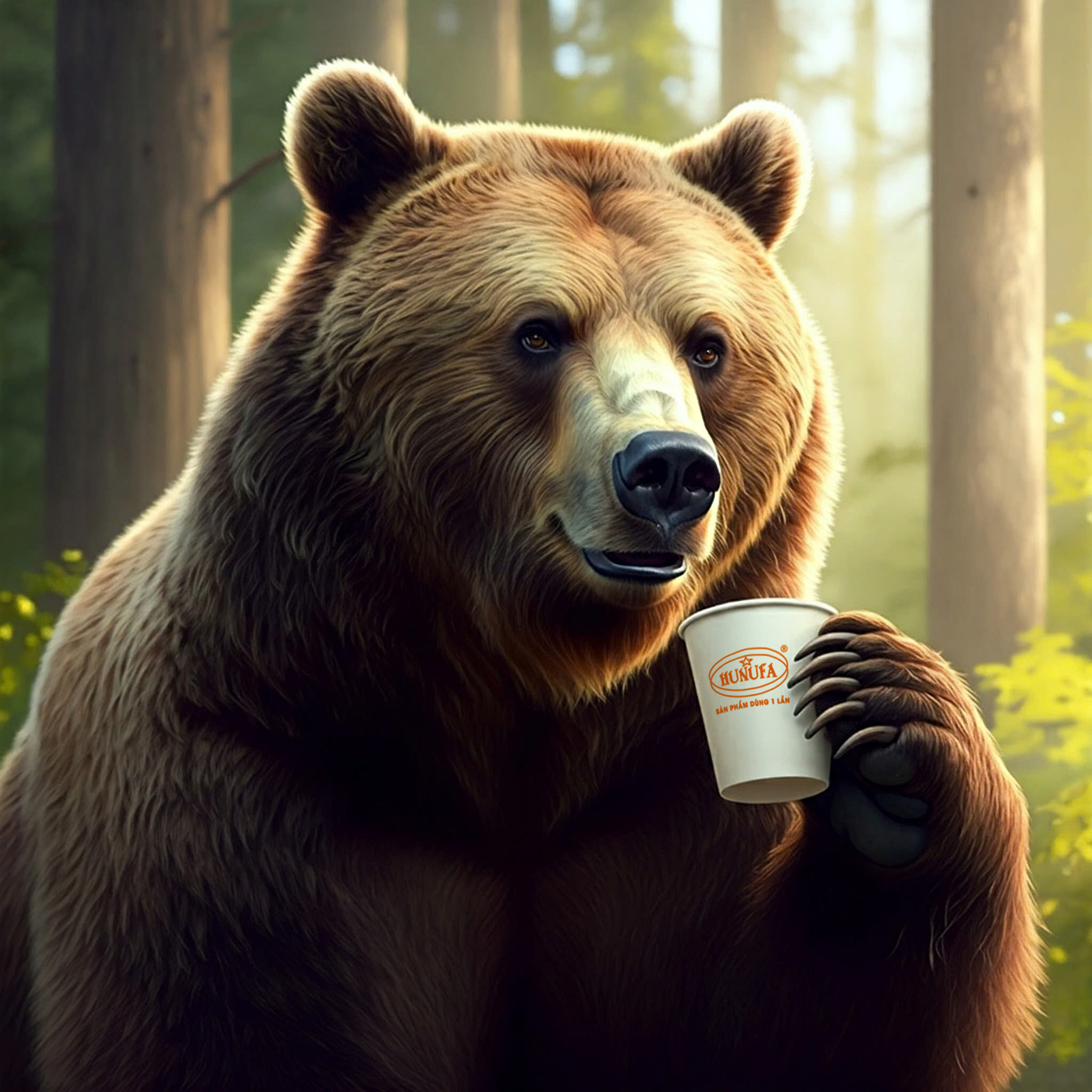 Burly Bears and Hunufa Vietnam Launch Eco-Friendly Bear NFT on Paper Cups to Cut Plastic Waste